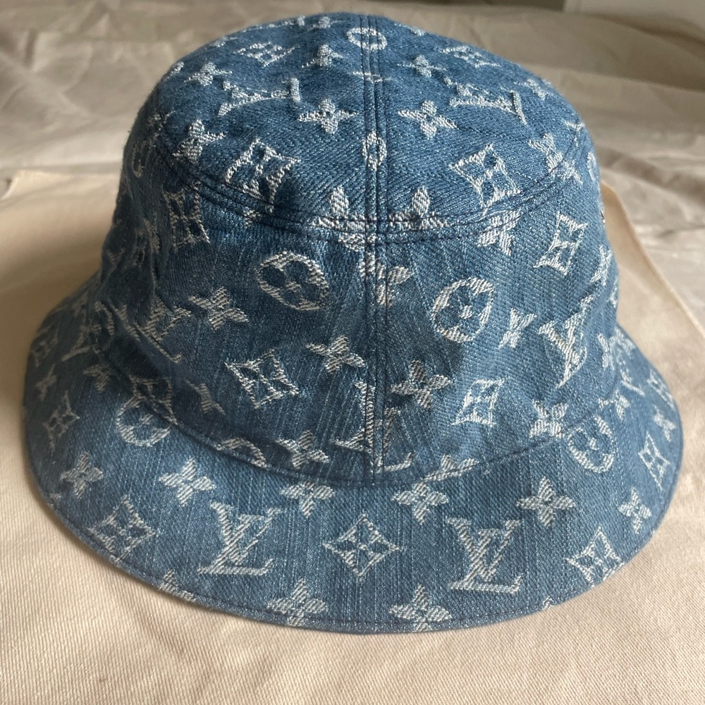 Louis Vuitton Denim Reversible Bucket Hat